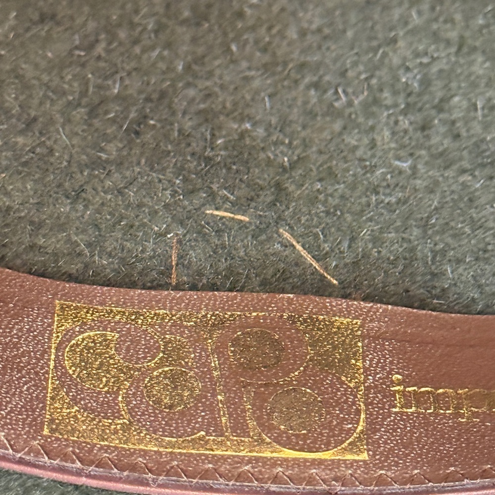 VTG CAPO Alpine Green Felt Hat - Picture 9 of 10